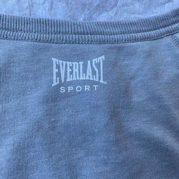 Everlast Women’s Gray Long Sleeve Sweatshirt SZ S - Picture 8 of 10